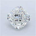 Natural Diamond 0.80 Carats, Cushion with  Cut, H Color, VS1 Clarity and Certified by GIA