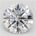 Del inventario de diamantes de laboratorio, 3.70 quilates, Redondo , Color D, claridad IF y certificado IGI