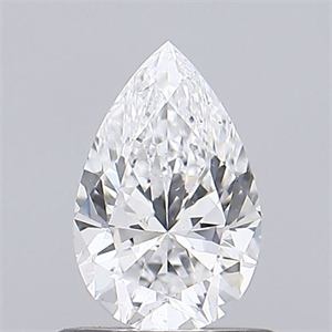Picture of Natural Diamond 0.70 Carats, Pear with  Cut, D Color, SI1 Clarity and Certified by GIA