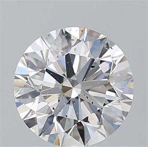Picture of Natural Diamond 1.01 Carats, Round with Excellent Cut, G Color, SI2 Clarity and Certified by GIA