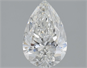 Diamante Natural 2.01 quilates, De pera , Color G, claridad SI2 y certificado GIA
