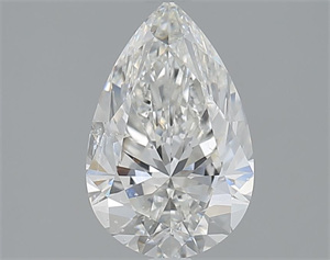 Foto Diamante Natural 2.01 quilates, De pera , Color G, claridad SI2 y certificado GIA de