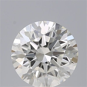 Picture of Natural Diamond 0.70 Carats, Round with Excellent Cut, F Color, VVS1 Clarity and Certified by IGI