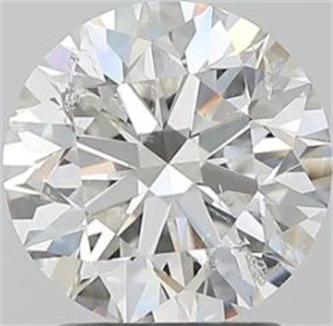 Foto Diamante Natural 2.01 quilates, Redondo , Color G, claridad I1 y certificado GIA de