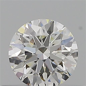 Picture of Natural Diamond 0.40 Carats, Round with Excellent Cut, I Color, VVS2 Clarity and Certified by GIA