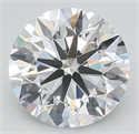 Del inventario de diamantes de laboratorio, 5.03 quilates, Redondo , Color F, claridad IF y certificado IGI