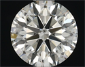 Natural Diamond 0.80 Carats, Round with Excellent Cut, L Color, SI2 Clarity and Certified by GIA