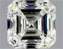 Natural Diamond 3.50 Carats, Asscher with  Cut, K Color, IF Clarity and Certified by GIA