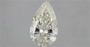 Picture of Natural Diamond 2.01 Carats, Pear with  Cut, K Color, SI2 Clarity and Certified by GIA