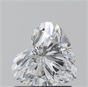 Natural Diamond 1.01 Carats, Heart with  Cut, D Color, VVS1 Clarity and Certified by GIA