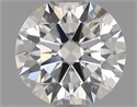 Lab Grown Diamond 1.33 Carats, Round with Ideal Cut, F Color, VVS2 Clarity and Certified by IGI