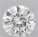 Del inventario de diamantes de laboratorio, 2.53 quilates, Redondo , Color E, claridad VVS2 y certificado IGI