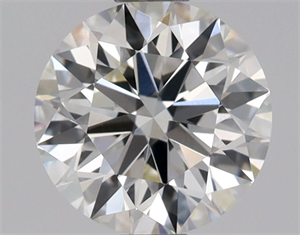 Picture of Natural Diamond 0.81 Carats, Round with Excellent Cut, H Color, VVS1 Clarity and Certified by GIA