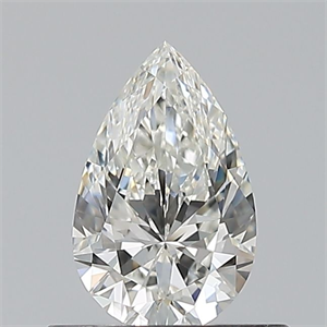 Foto Diamante Natural 0.50 quilates, De pera , Color H, claridad VS1 y certificado GIA de
