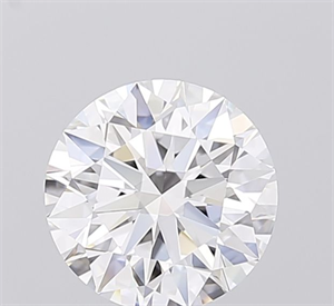 Picture of Lab Grown Diamond 1.57 Carats, Round with Ideal Cut, D Color, VVS2 Clarity and Certified by IGI
