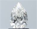 Diamante Natural 0.71 quilates, De pera , Color I, claridad VS1 y certificado GIA