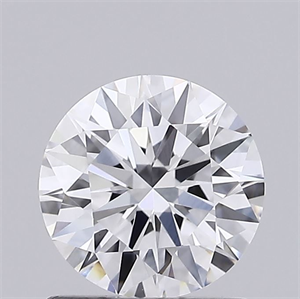 Picture of Lab Grown Diamond 1.12 Carats, Round with Ideal Cut, D Color, VVS2 Clarity and Certified by IGI