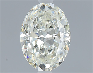 Picture of Natural Diamond 0.50 Carats, Oval with  Cut, H Color, VVS2 Clarity and Certified by IGI