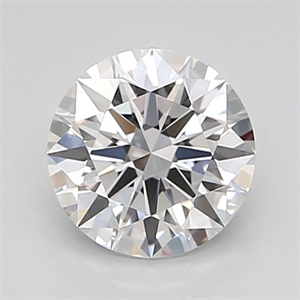 Picture of Lab Grown Diamond 1.02 Carats, Round with Ideal Cut, D Color, VVS1 Clarity and Certified by IGI