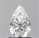 Diamante Natural 0.82 quilates, De pera , Color F, claridad VS1 y certificado GIA