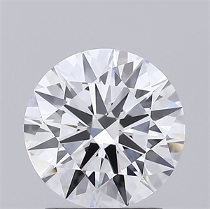 Picture of Lab Grown Diamond 1.51 Carats, Round with Ideal Cut, D Color, VVS2 Clarity and Certified by IGI
