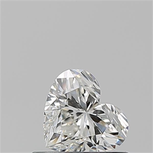 Picture of Natural Diamond 0.50 Carats, Heart with  Cut, I Color, VVS2 Clarity and Certified by GIA