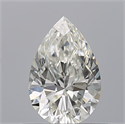 Diamante Natural 0.52 quilates, De pera , Color I, claridad VVS1 y certificado GIA