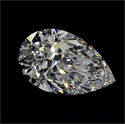 Diamante Natural 1.68 quilates, De pera , Color D, claridad IF y certificado GIA