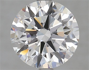 Picture of Lab Grown Diamond 3.22 Carats, Round with Ideal Cut, D Color, FL Clarity and Certified by IGI
