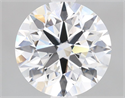 Lab Grown Diamond 1.70 Carats, Round with Excellent Cut, F Color, VVS2 Clarity and Certified by IGI