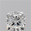 Natural Diamond 0.50 Carats, Cushion with  Cut, I Color, VVS1 Clarity and Certified by GIA