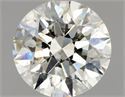 Natural Diamond 1.00 Carats, Round with Excellent Cut, K Color, SI2 Clarity and Certified by GIA