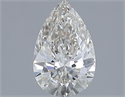 Diamante Natural 1.03 quilates, De pera , Color I, claridad IF y certificado IGI