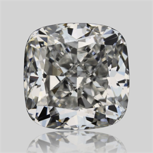Picture of Natural Diamond 0.55 Carats, Cushion with  Cut, F Color, VS2 Clarity and Certified by GIA