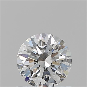 Foto Diamante Natural 0.70 quilates, Redondo , Color F, claridad VVS1 y certificado GIA de