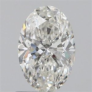 Foto Diamante Natural 0.70 quilates, Ovalado , Color I, claridad SI1 y certificado GIA de