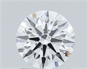 Del inventario de diamantes de laboratorio, 1.09 quilates, Redondo , Color E, claridad VS2 y certificado IGI