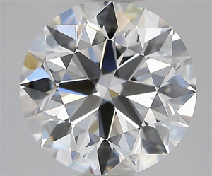 Picture of Natural Diamond 1.85 Carats, Round with Excellent Cut, D Color, VS2 Clarity and Certified by GIA