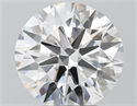 Del inventario de diamantes de laboratorio, 4.18 quilates, Redondo , Color E, claridad VVS2 y certificado IGI