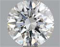 Del inventario de diamantes de laboratorio, 2.08 quilates, Redondo , Color E, claridad VVS2 y certificado IGI
