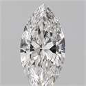 Diamante Natural 0.12 quilates, marqués , Color E, claridad VS2 y certificado IGI