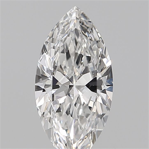 Picture of Natural Diamond 0.12 Carats, Marquise with  Cut, E Color, VS2 Clarity and Certified by IGI