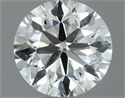 Diamante Natural 0.50 quilates, Redondo , Color J, claridad VS2 y certificado IGI