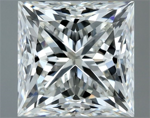 Picture of Natural Diamond 1.52 Carats, Princess with  Cut, H Color, VVS1 Clarity and Certified by IGI