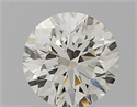 Natural Diamond 0.54 Carats, Round with Excellent Cut, J Color, VVS1 Clarity and Certified by IGI