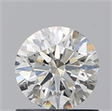 Natural Diamond 0.80 Carats, Round with Excellent Cut, J Color, I1 Clarity and Certified by GIA