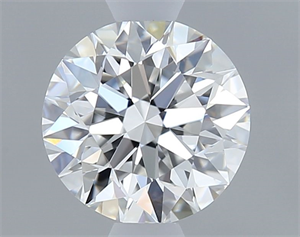 Picture of Natural Diamond 0.70 Carats, Round with Excellent Cut, E Color, IF Clarity and Certified by GIA