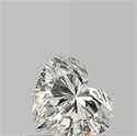 Natural Diamond 0.50 Carats, Heart with  Cut, K Color, VS1 Clarity and Certified by GIA