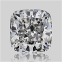 Natural Diamond 0.57 Carats, Cushion with  Cut, E Color, SI1 Clarity and Certified by GIA