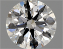 Natural Diamond 0.93 Carats, Round with Excellent Cut, G Color, SI1 Clarity and Certified by GIA